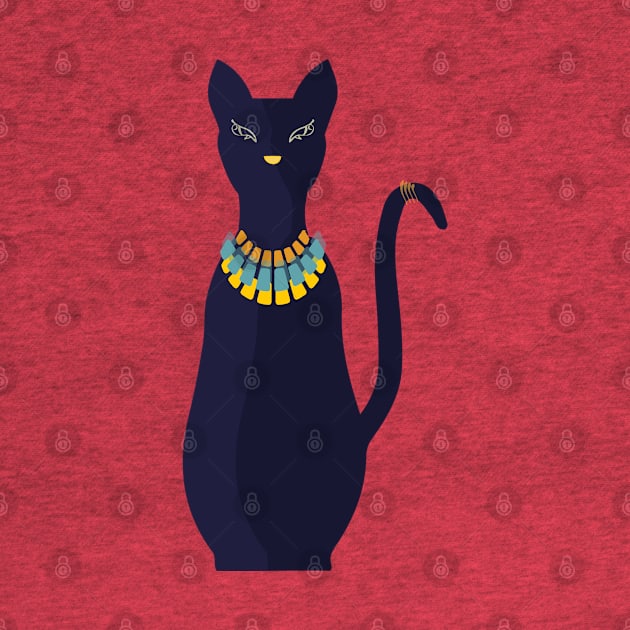 Egyptian Cat Goddess Bastet by Heartfeltarts